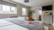 The annexe is a blissful retreat.