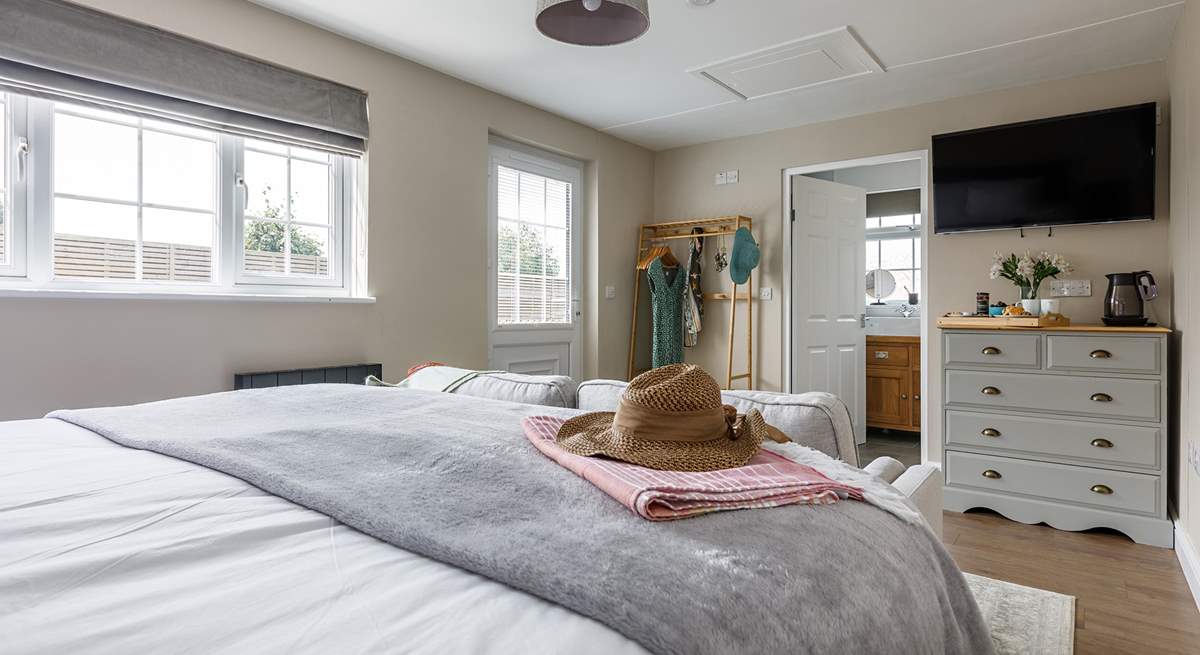 The annexe is a blissful retreat.