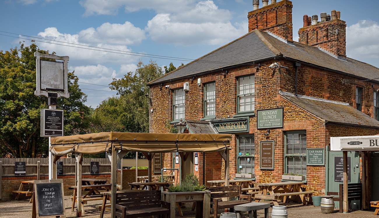 Pop into the West Norfolk pub and restaurant for Sunday roast or supper!