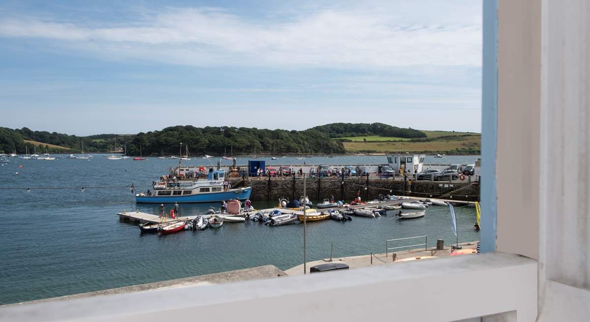 There is always something interesting to watch around the harbour.