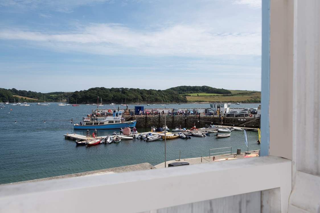 There is always something interesting to watch around the harbour.