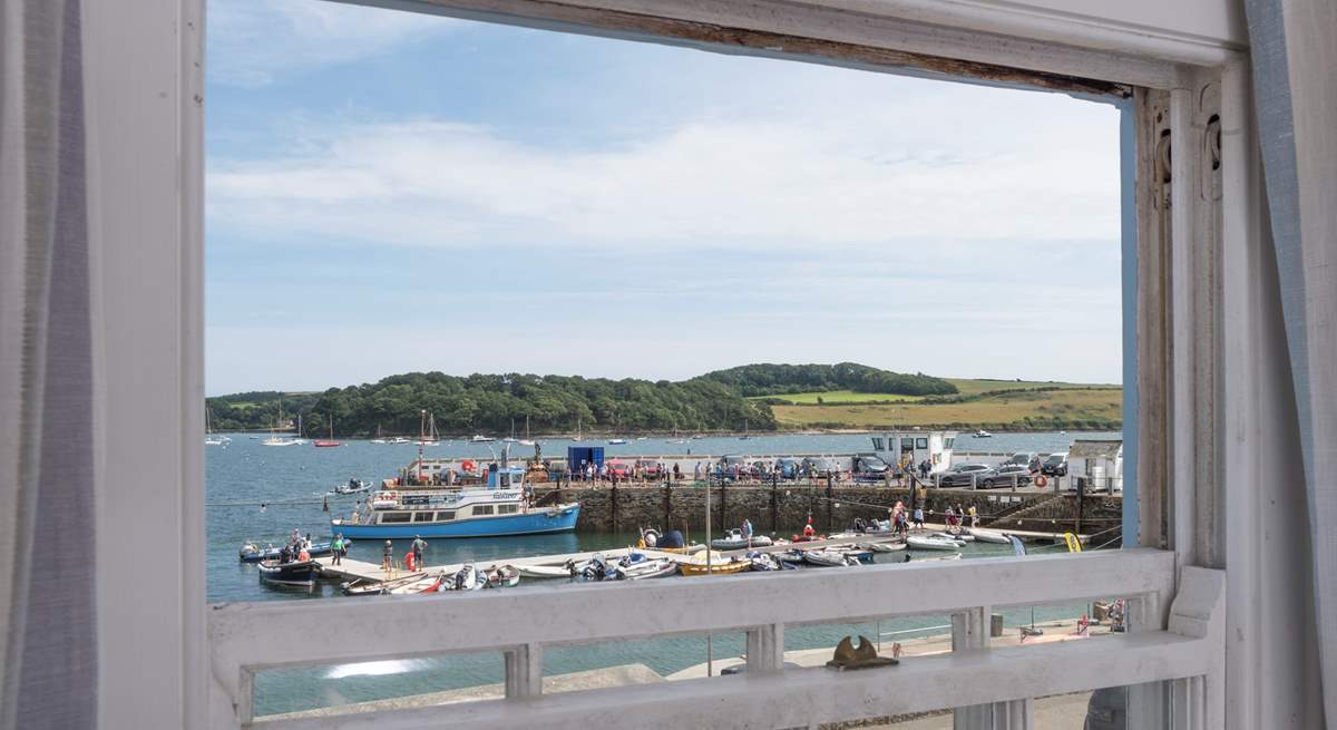 There is always something interesting to watch around the harbour.