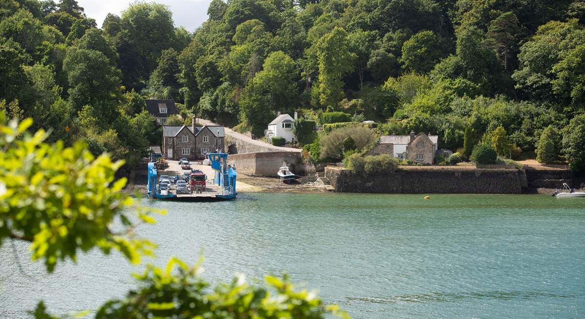 The King Harry Ferry will take you across the Fal River for more adventures. 