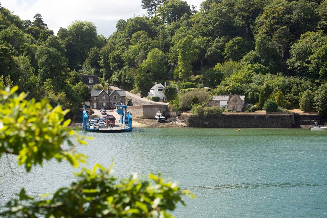 The King Harry Ferry will take you across the Fal River for more adventures.