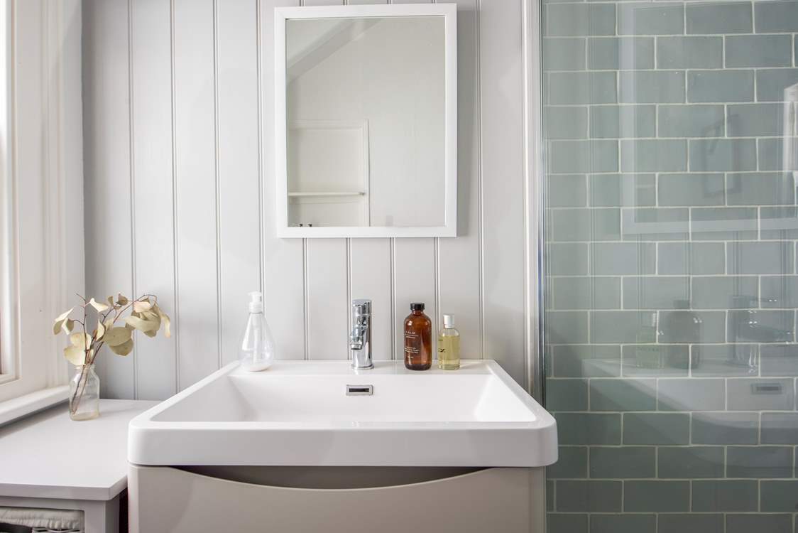 The shower-room is on the first floor.