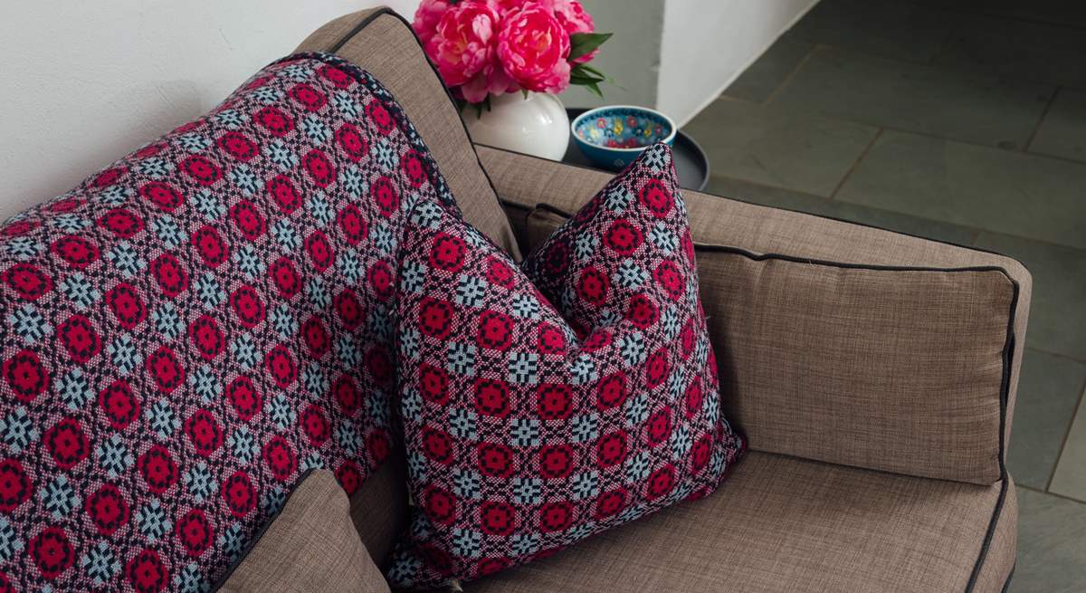 Luxurious Welsh furnishings throughout. 