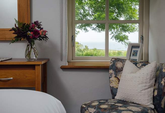 Glorious view from the bedroom. 