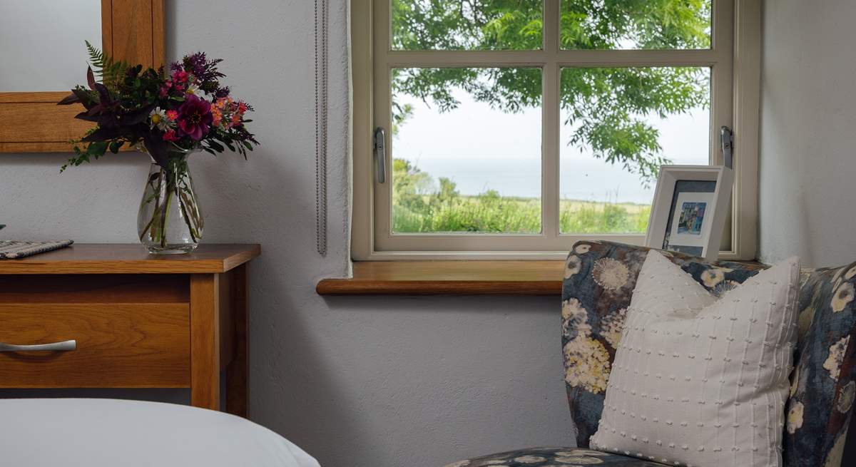 Glorious view from the bedroom. 