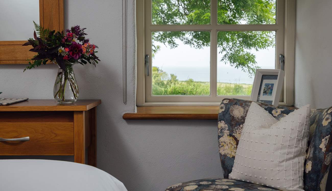 Glorious view from the bedroom. 