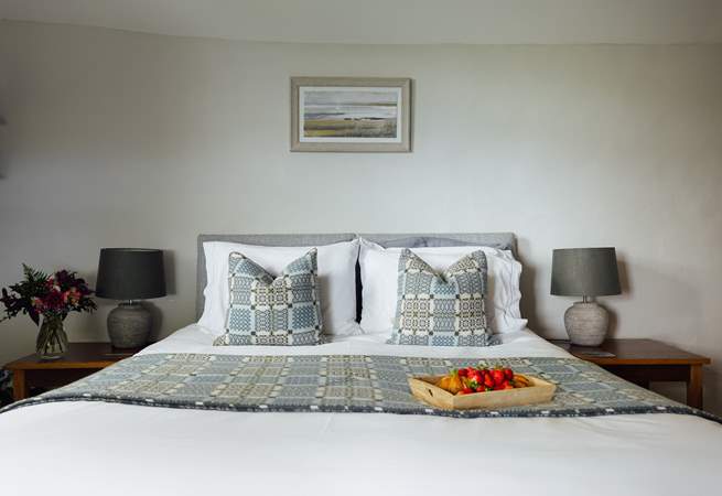 A peaceful night's sleep is promised. 