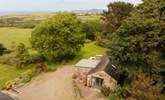 A sweet little retreat for two nestling on the Pembrokeshire Coast. Explore the rolling meadows and landscaped gardens. You and your dog will be in holiday heaven.  - Thumbnail Image