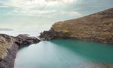 The magical Blue Lagoon near Abereiddy Beach, close to the cottage.  - Thumbnail Image