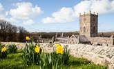 Enchanting St Davids' Cathedral.Take lunch in the Refectory Cafe. Nearby is glorious Whitesands Beach and the picturesque harbour village of Solva, with good eateries and boutique shops to browse.  - Thumbnail Image