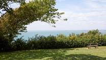 The 200 yard walk to Totland Bay is what makes Fenders so special.