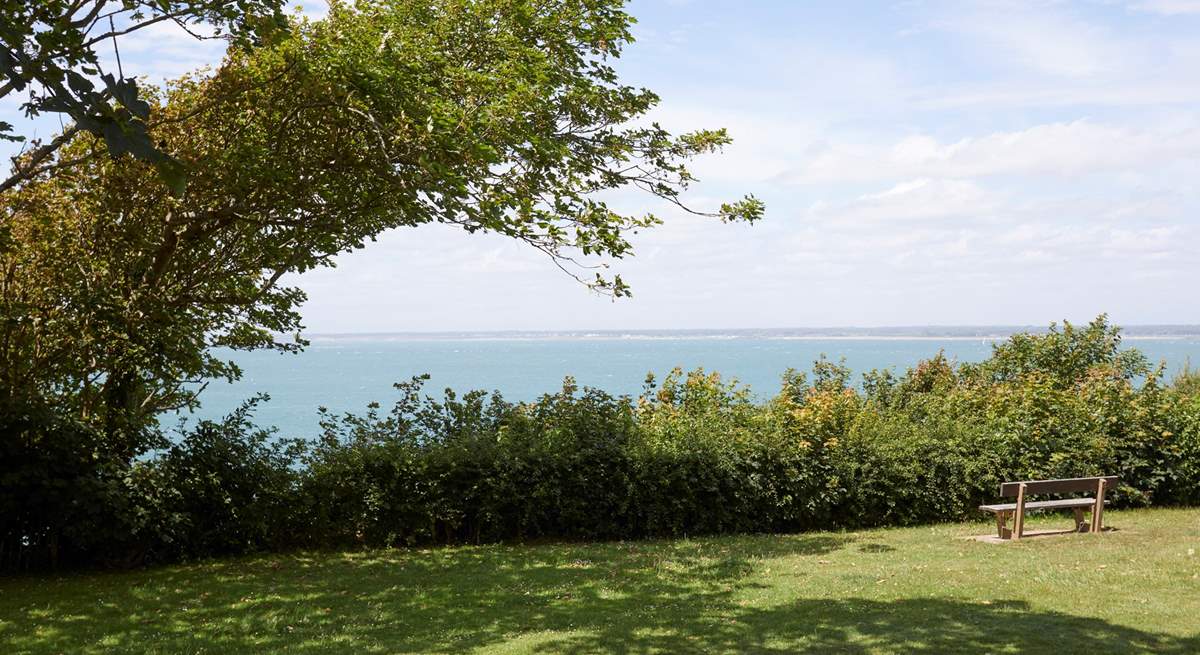 The 200 yard walk to Totland Bay is what makes Fenders so special.