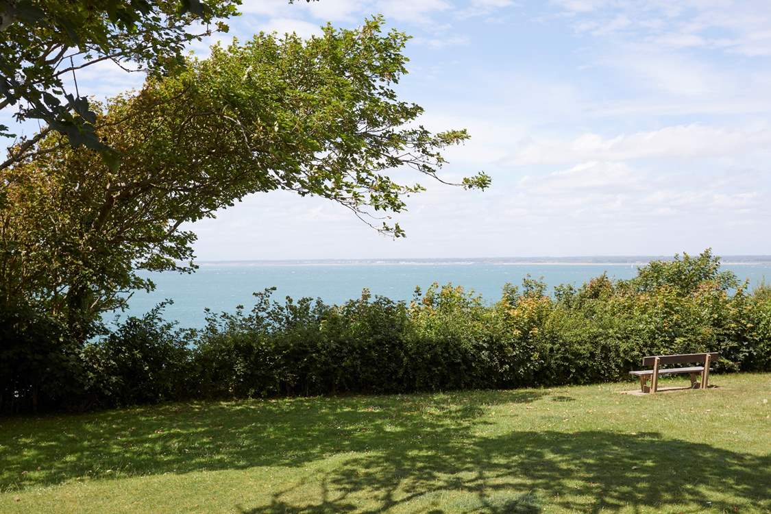 The 200 yard walk to Totland Bay is what makes Fenders so special.