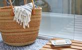 Step into the shower after a day at the nearby beach. - Thumbnail Image