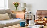 Coffee and cake time in the relaxing sitting-room. - Thumbnail Image