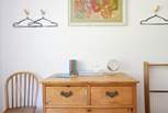 Charming details create a restful space. 