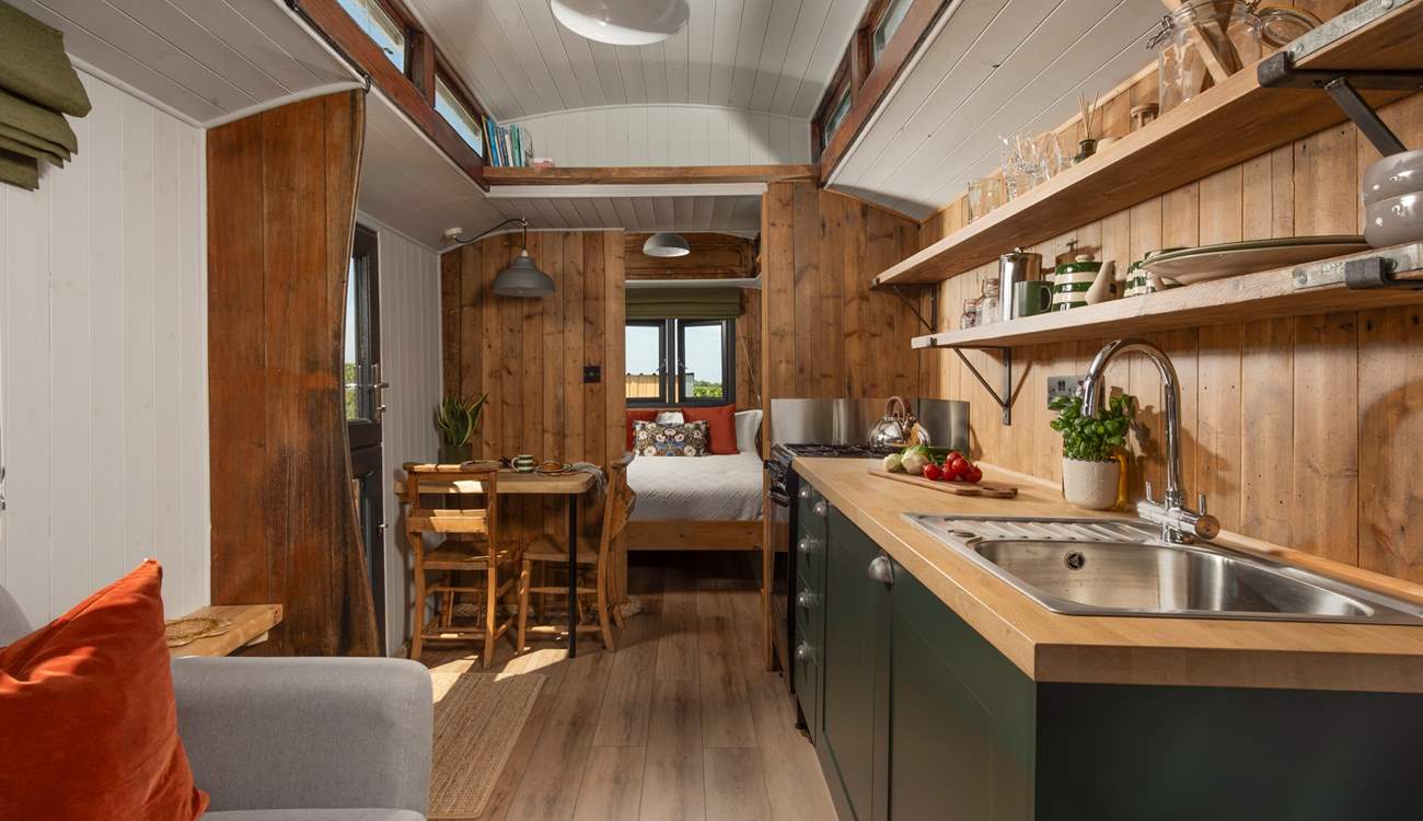 Gorgeous interiors featuring earthy tones and natural textures that feel instantly inviting.
