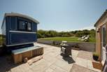 Sink into the heavenly outdoor bath, for morning soaks and starlit dips.