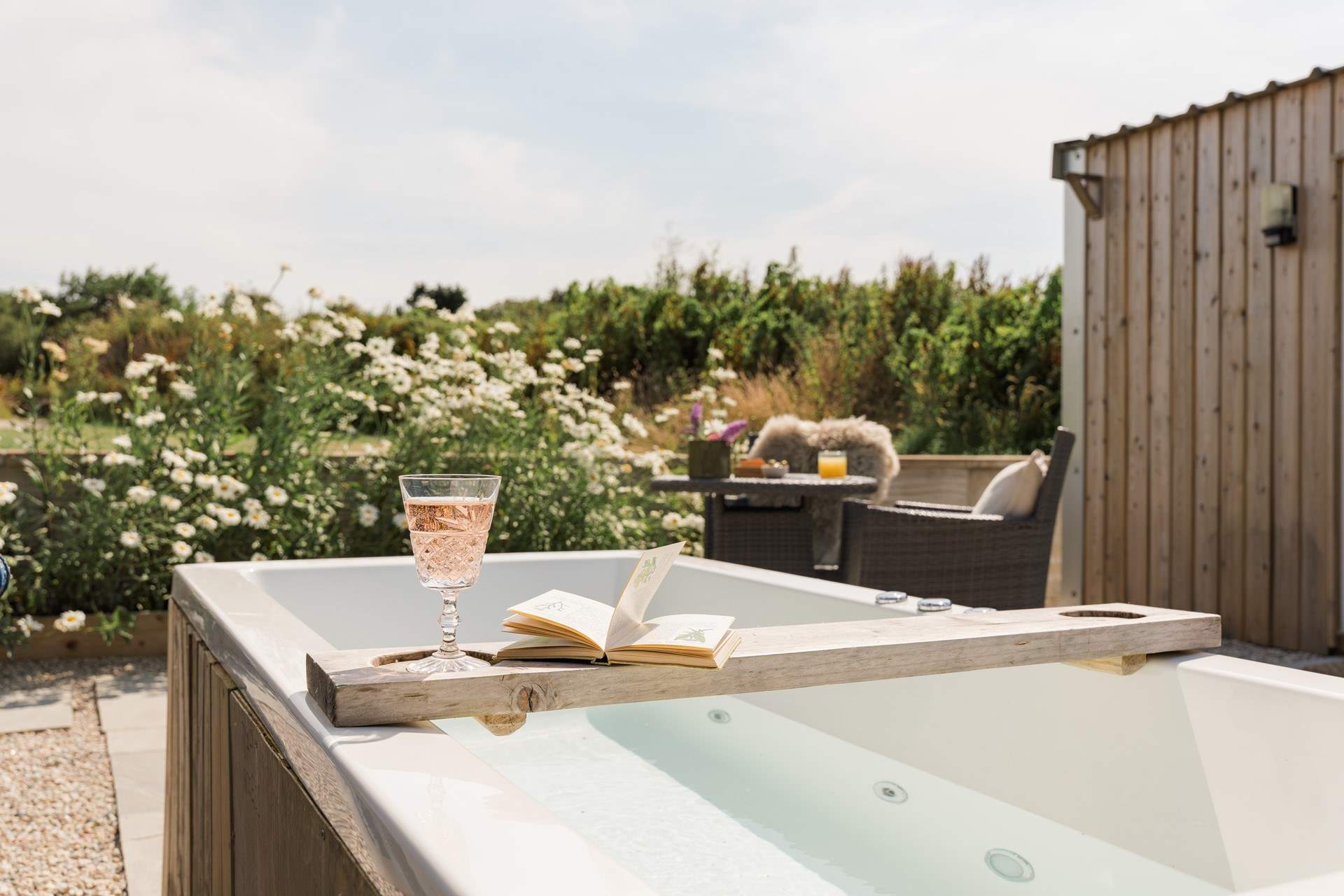 This heavenly hideaway is the perfect place to escape.