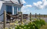 The front patio is the perfect spot for al fresco dining. - Thumbnail Image