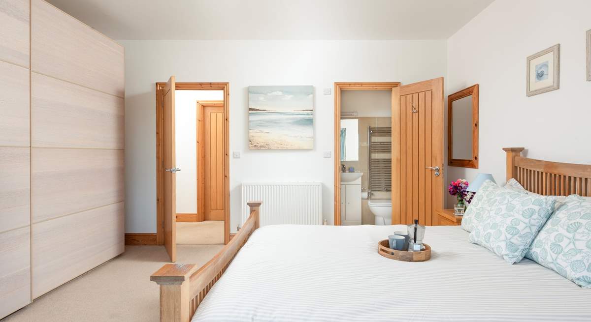 Bedroom 2 is on the ground floor and has its own en suite.