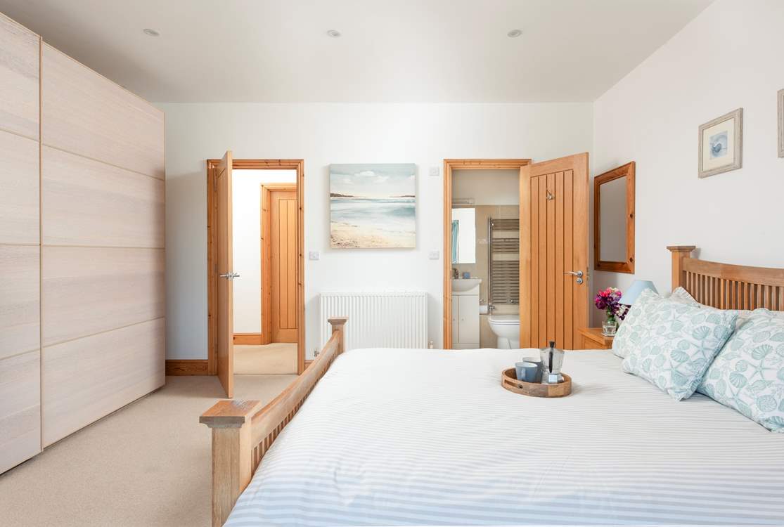 Bedroom 2 is on the ground floor and has its own en suite.
