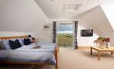 Bedroom 3 is on the first floor and has a Juliet balcony and valley views. - Thumbnail Image