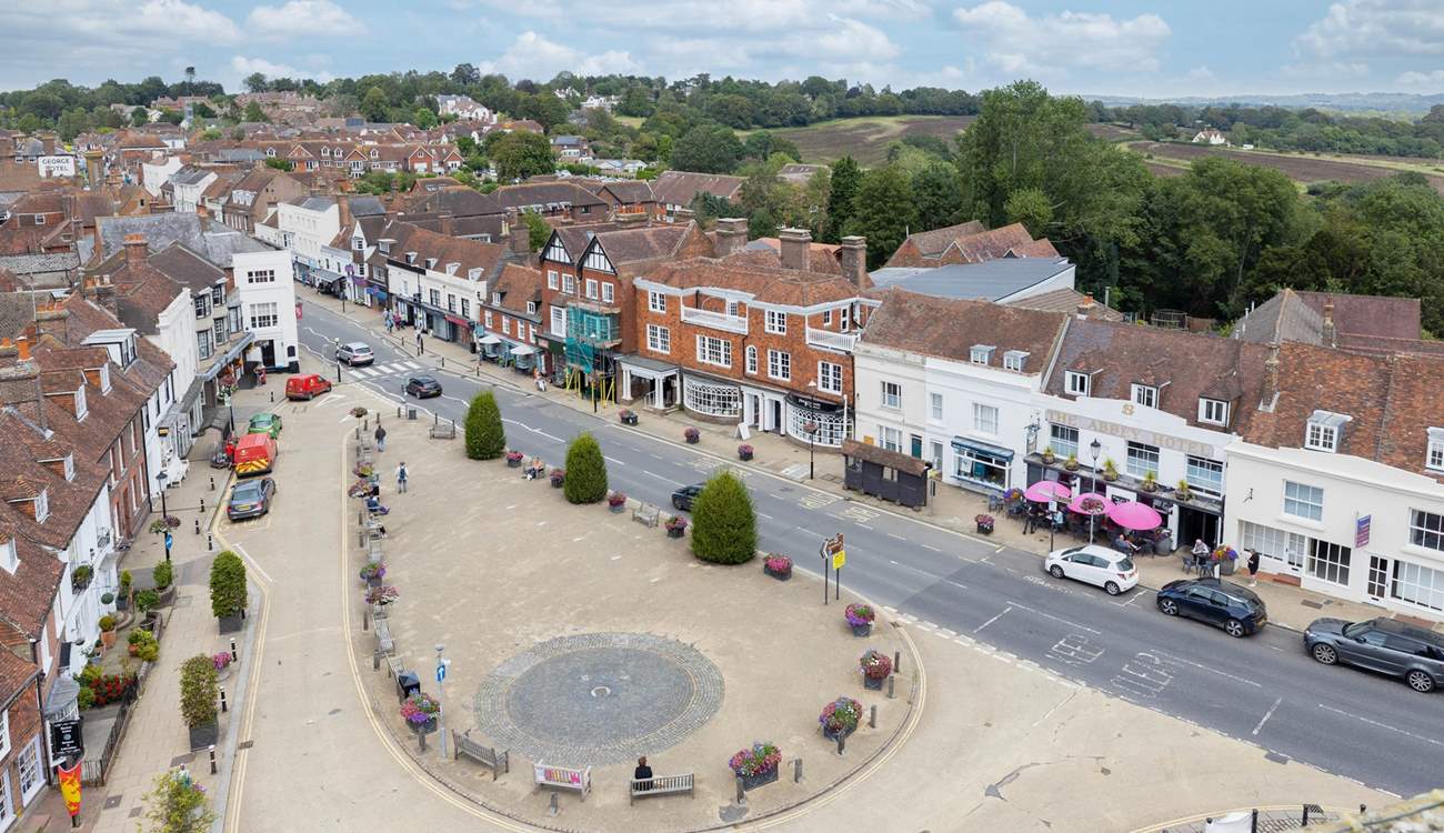 Explore the medieval town of Battle with this beautiful Abbey.