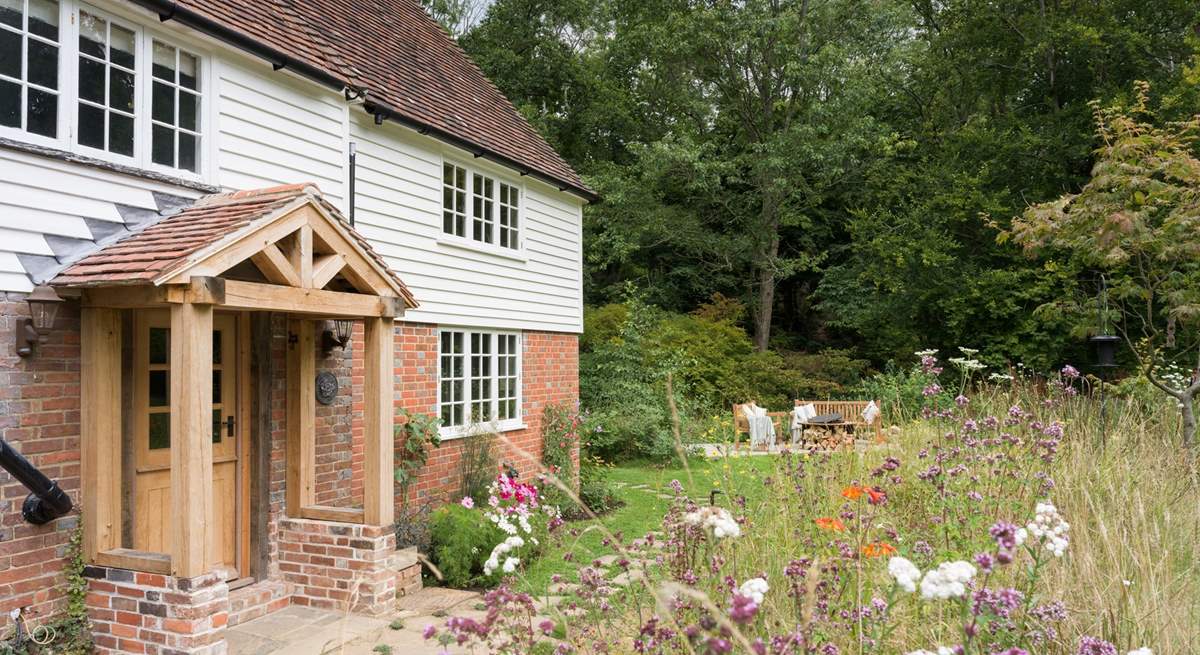 Plenty of places to explore in this stunning cottage garden.