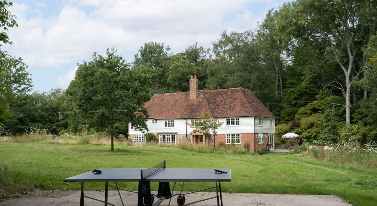Table-tennis for those who are feeling a little competitive.