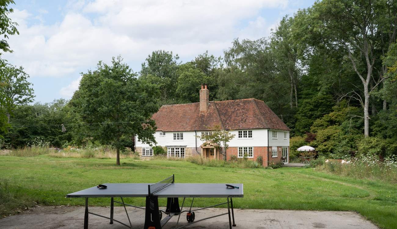 Table-tennis for those who are feeling a little competitive.