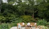 Connect with friends and family around the fire-pit. - Thumbnail Image