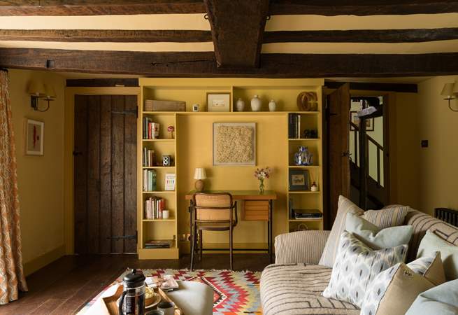 Quiet moments with a book or a spot of afternoon tea.