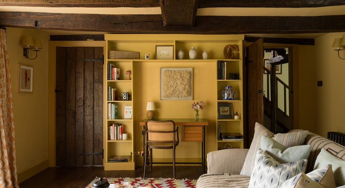 Quiet moments with a book or a spot of afternoon tea.