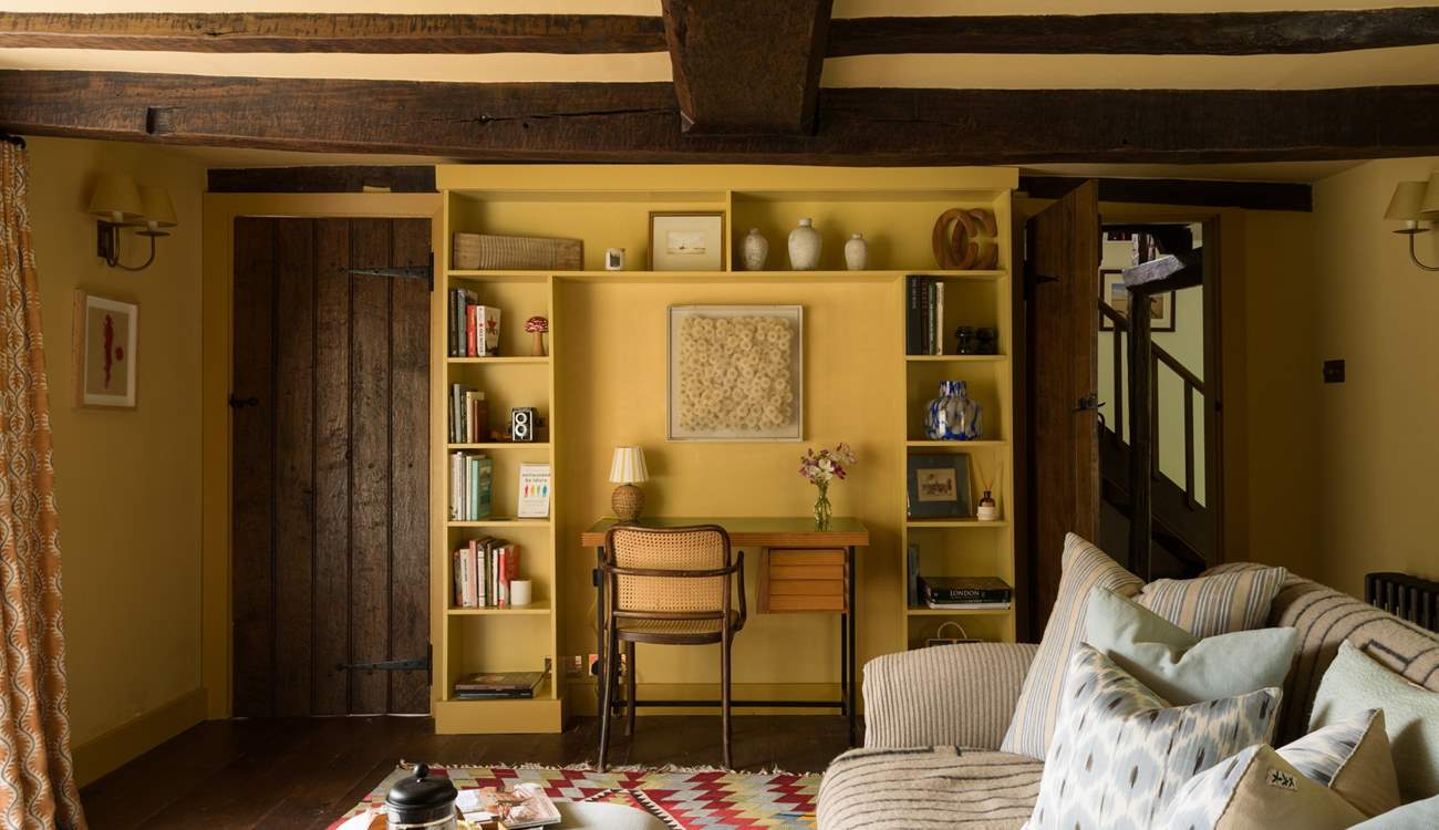 Quiet moments with a book or a spot of afternoon tea.