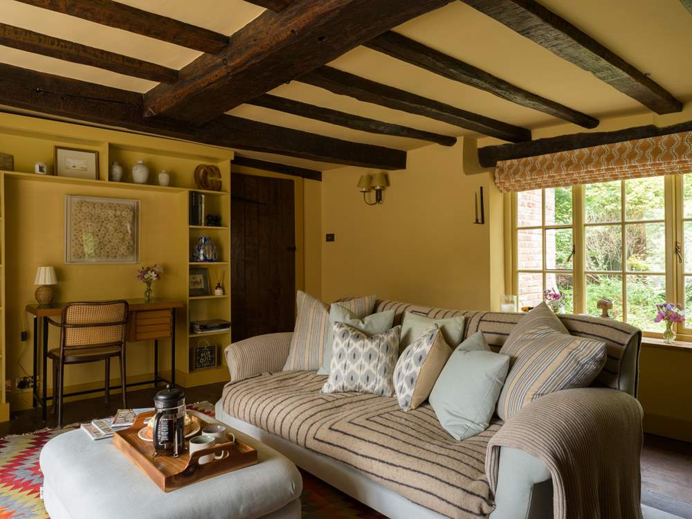 Sink into this seriously comfy sofa.