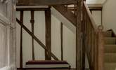 As you step through the main door, you are greeted by this wonderful oak staircase. - Thumbnail Image