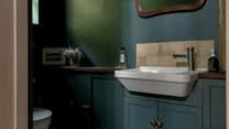Downstairs cloakroom.