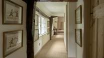 Please note there are a couple of the beams upstairs along the hallway that are a little low.