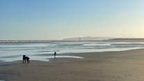 For a day at Camber Sands.
