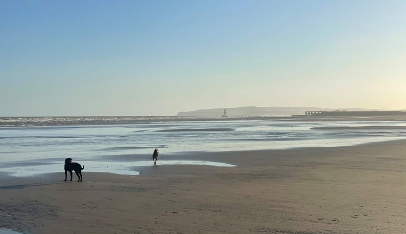 For a day at Camber Sands.