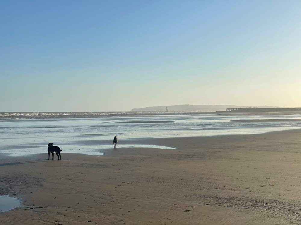 For a day at Camber Sands.