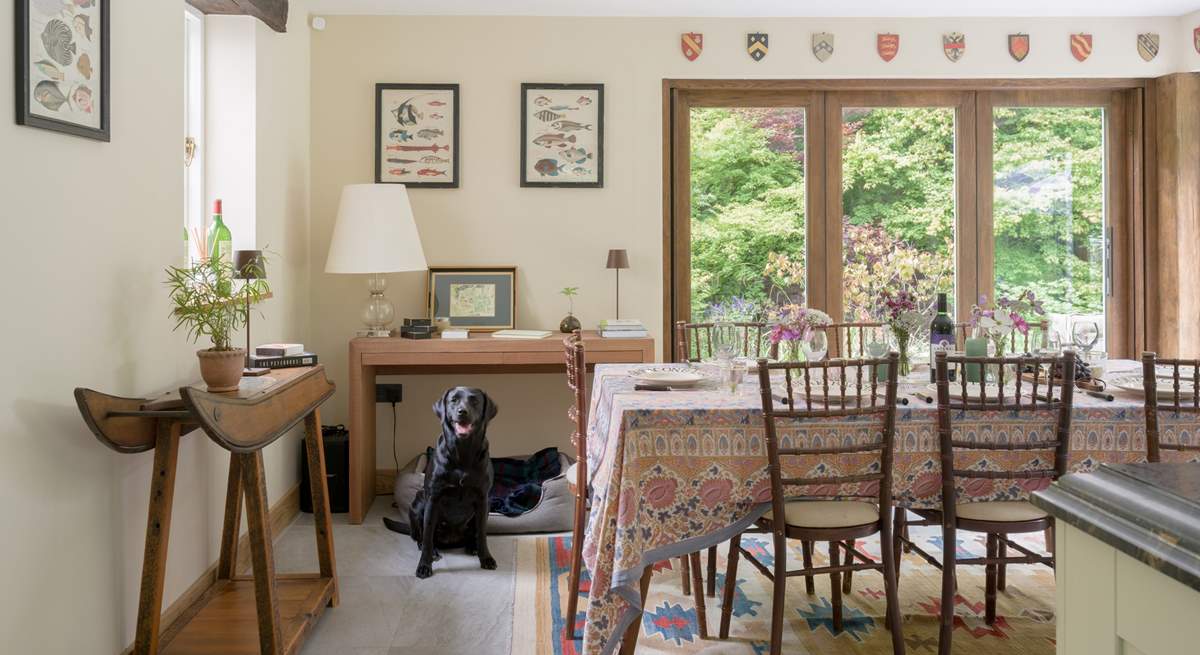 Dogs will love staying here too!