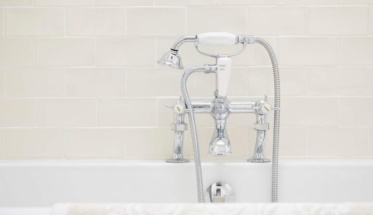 Traditional touches create an elegant feel.