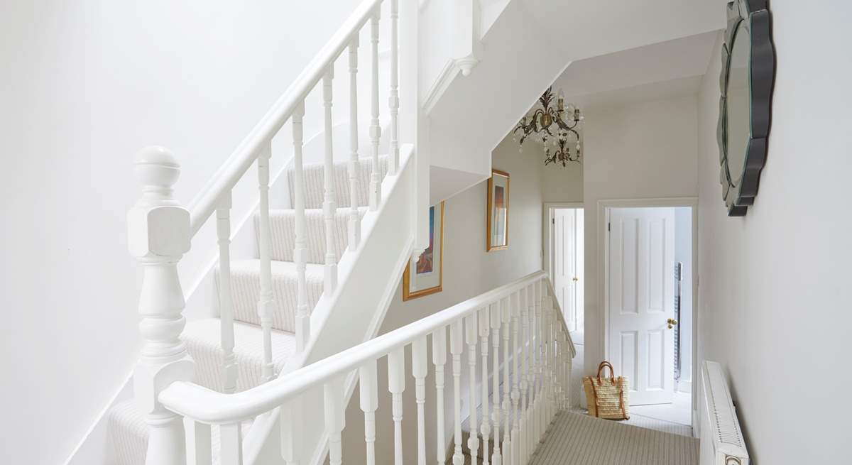 Maybury is split over three floors, however the top floor room is not available for guests' use.