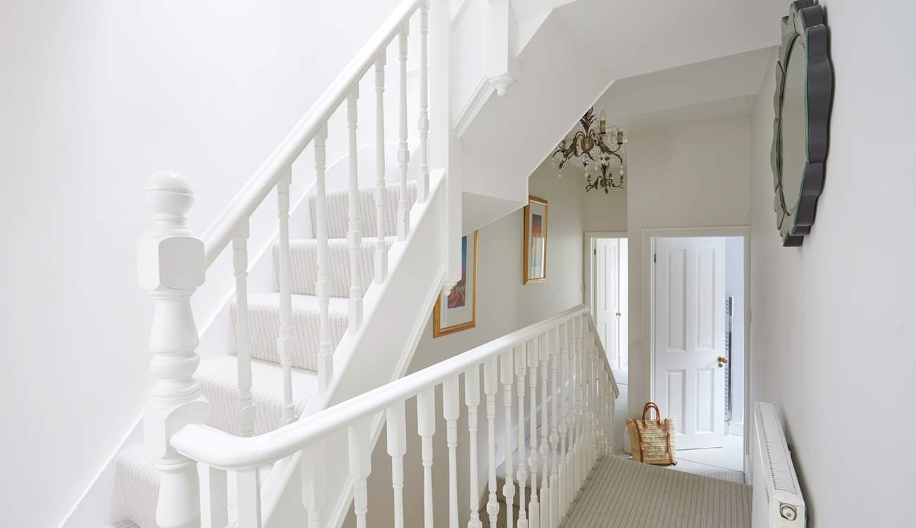 Maybury is split over three floors, however the top floor room is not available for guests' use.