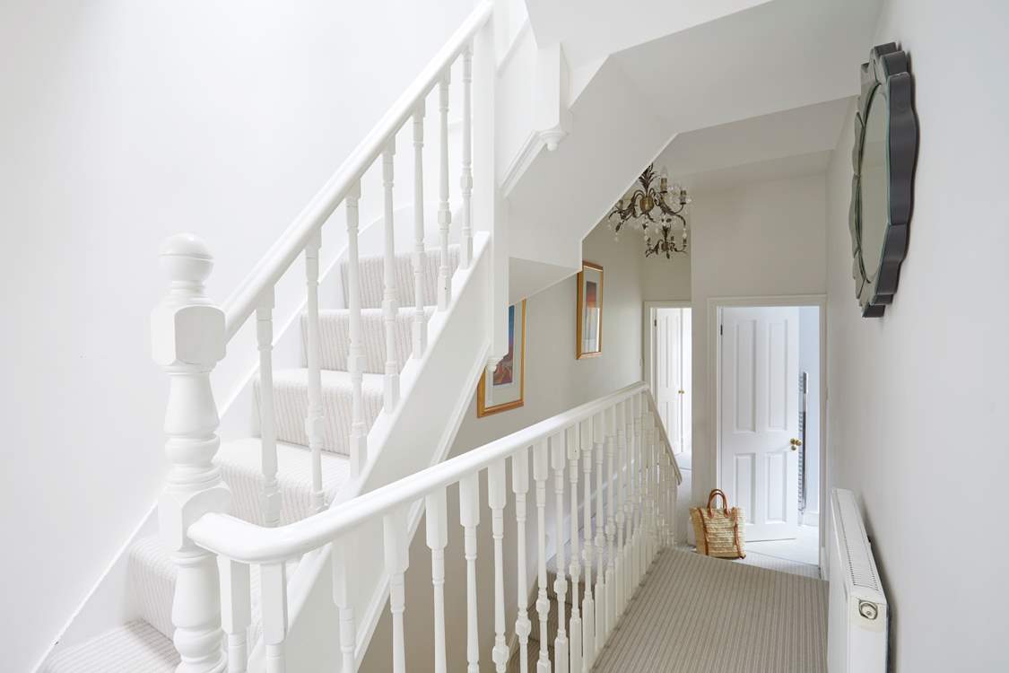 Maybury is split over three floors, however the top floor room is not available for guests' use.